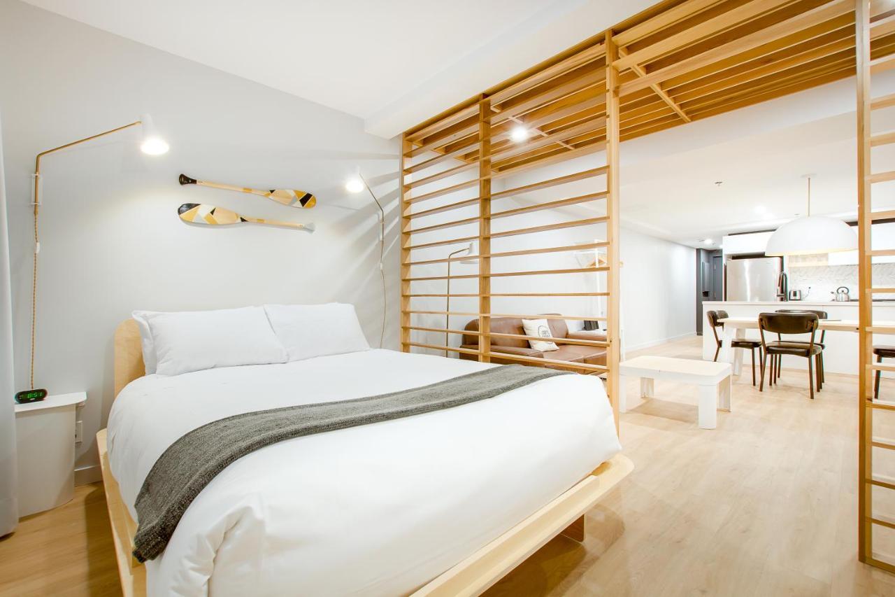 Appartamento Les Lofts Charest by Les Lofts Vieux-Québec Esterno foto