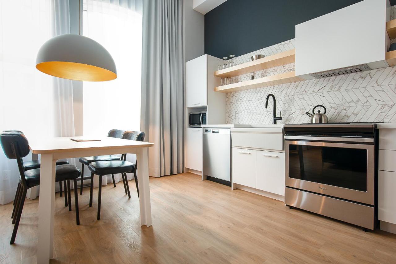 Appartamento Les Lofts Charest by Les Lofts Vieux-Québec Esterno foto
