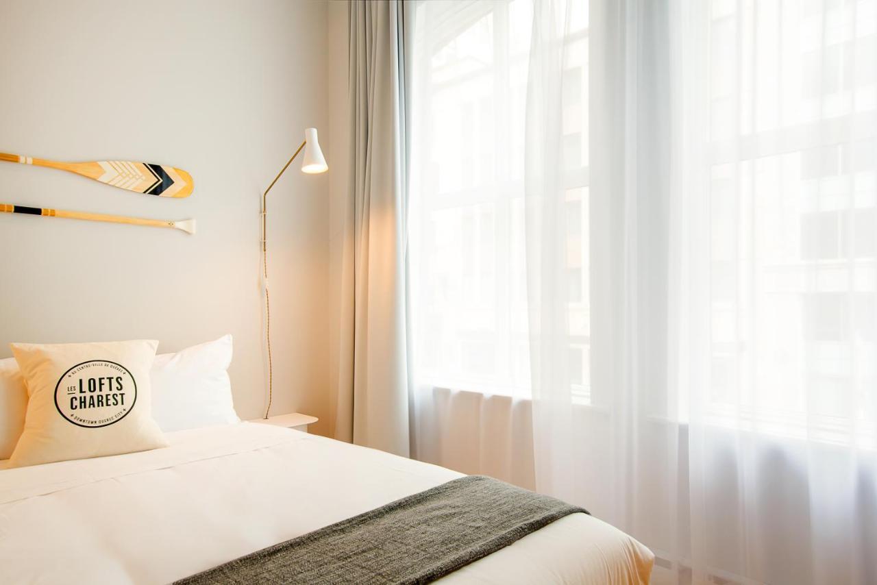 Appartamento Les Lofts Charest by Les Lofts Vieux-Québec Esterno foto