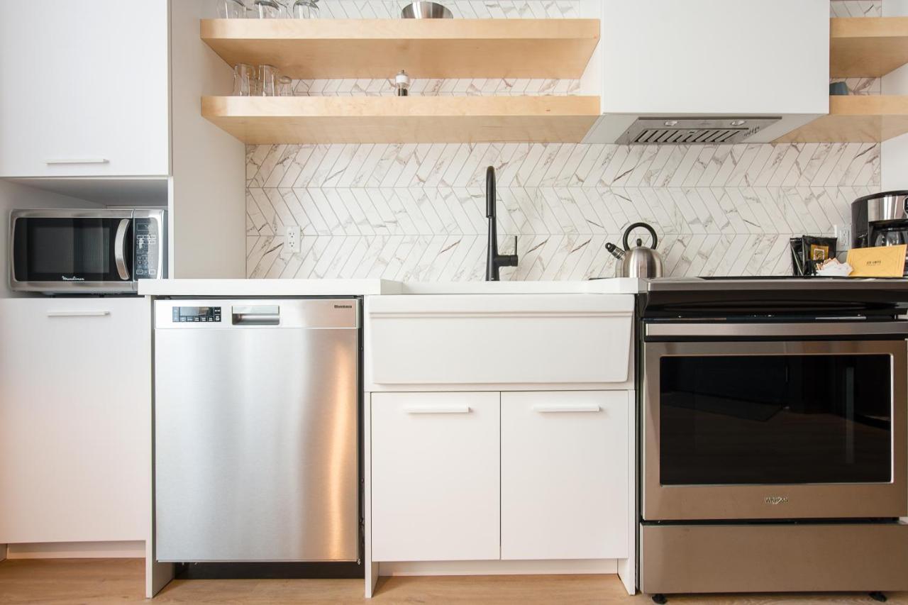 Appartamento Les Lofts Charest by Les Lofts Vieux-Québec Esterno foto