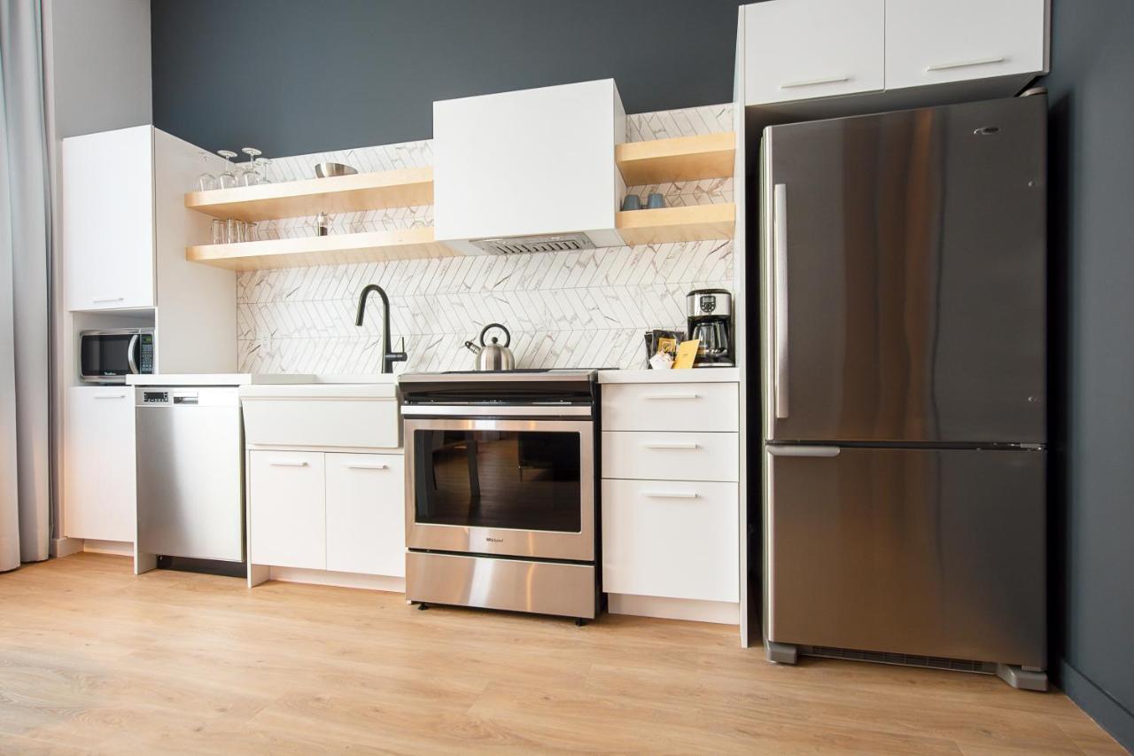 Appartamento Les Lofts Charest by Les Lofts Vieux-Québec Esterno foto