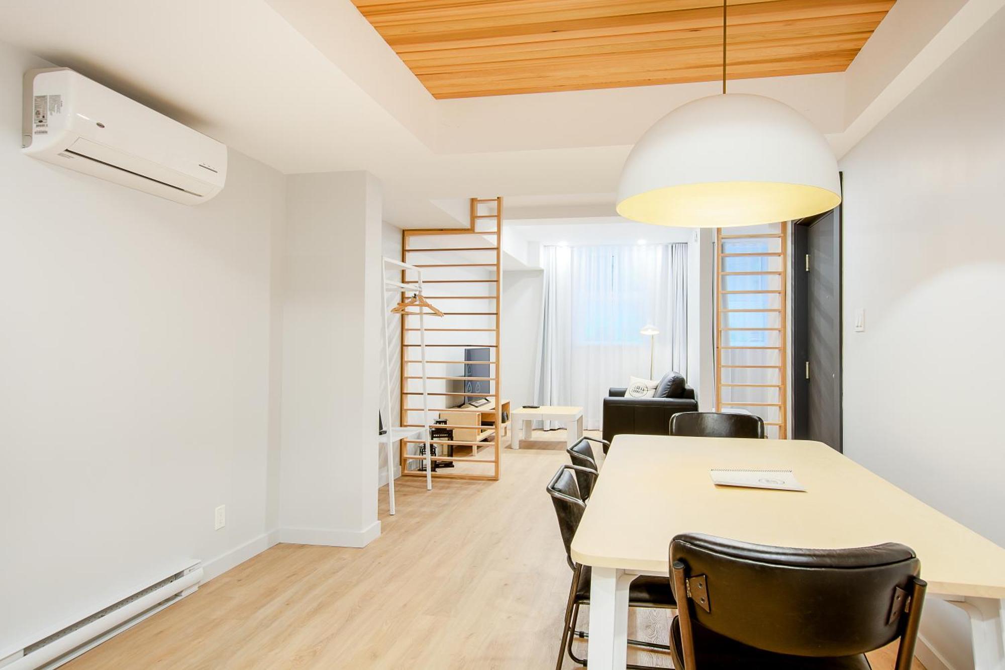 Appartamento Les Lofts Charest by Les Lofts Vieux-Québec Camera foto