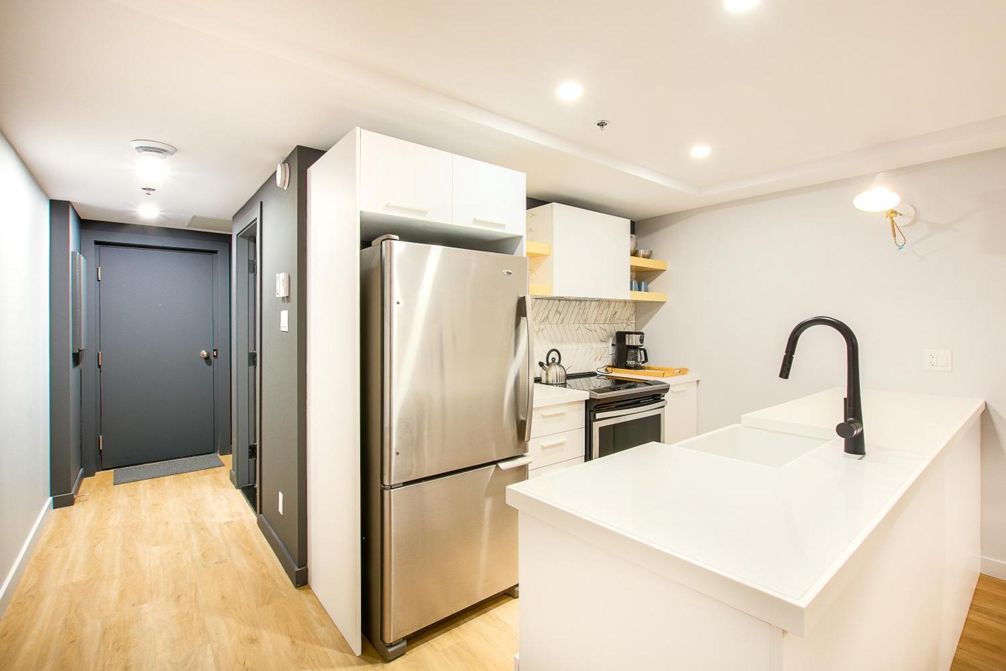 Appartamento Les Lofts Charest by Les Lofts Vieux-Québec Camera foto