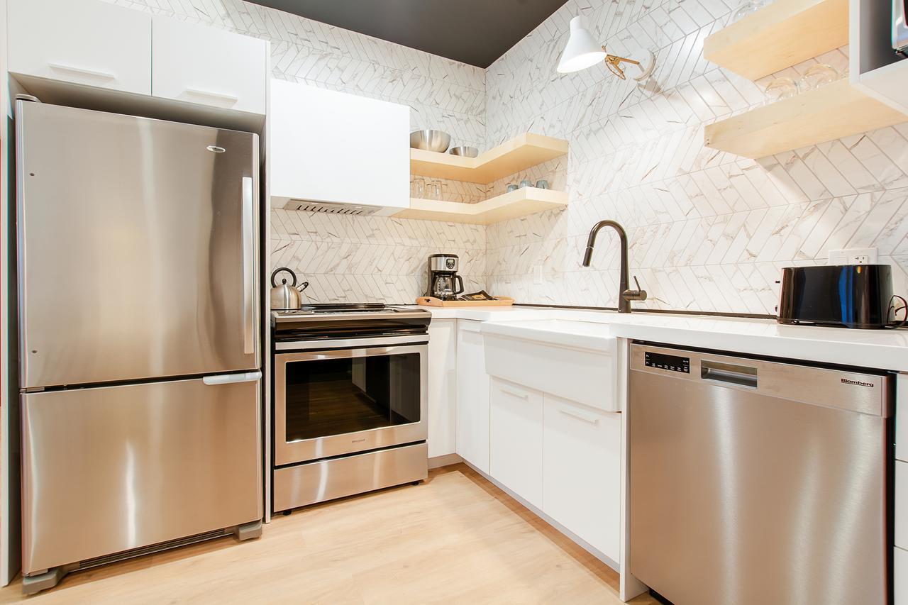 Appartamento Les Lofts Charest by Les Lofts Vieux-Québec Esterno foto
